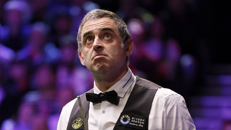 Ronnie O'Sullivan is considering how his career could come to an end