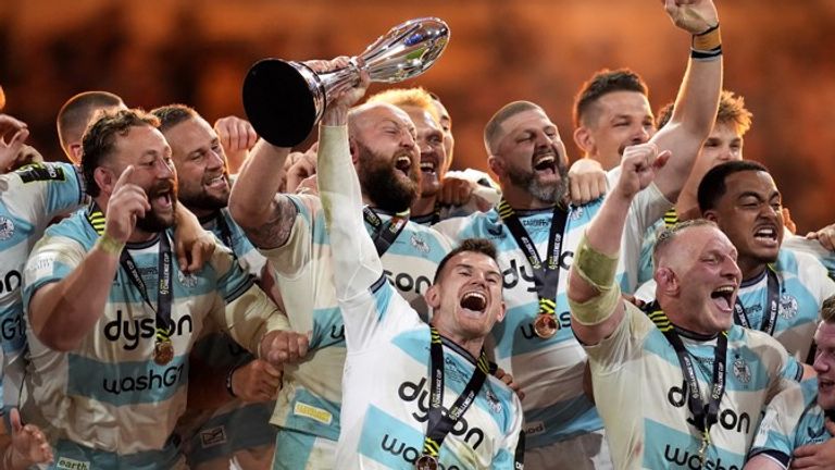 Bath secured the Challenge Cup trophy against Lyon on Friday at the Principality Stadium in Cardiff