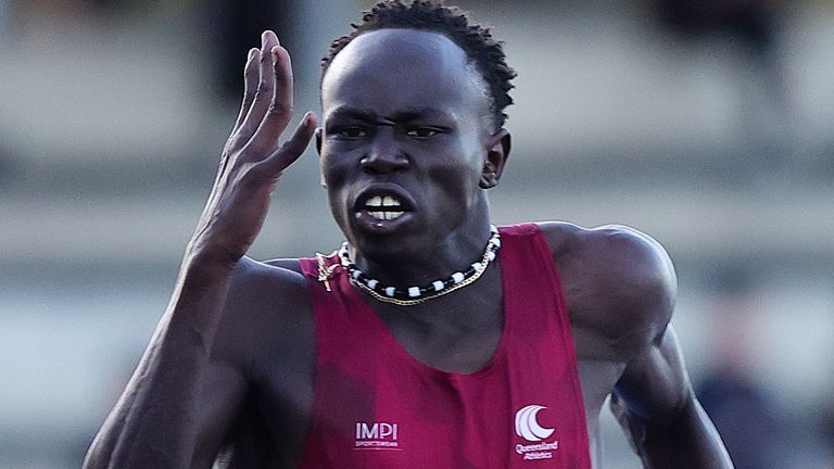 Gout ran a textbook race on his European debut