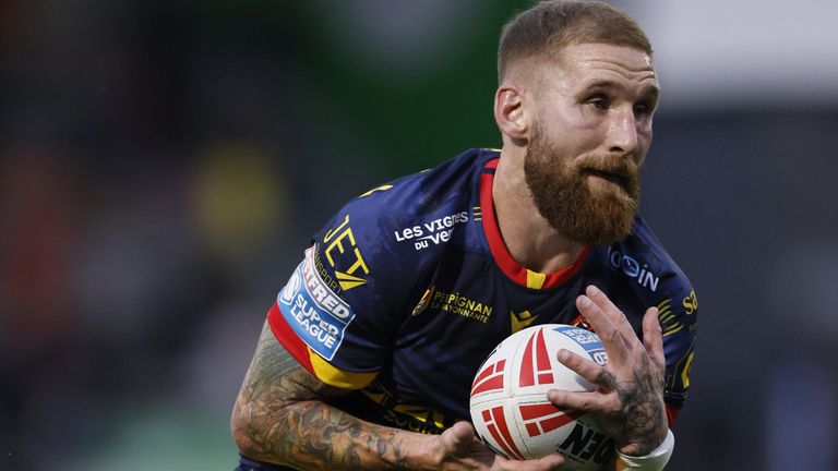Sam Tomkins, Catalan Dragons, returned after suffering from a serious knee infection and wore the captain's armband in place of the suspended Ben Garcia