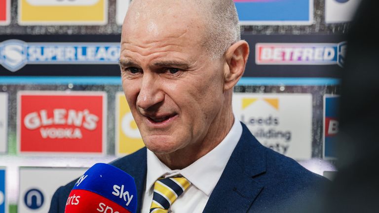 Leeds Rhinos head coach Brad Arthur 