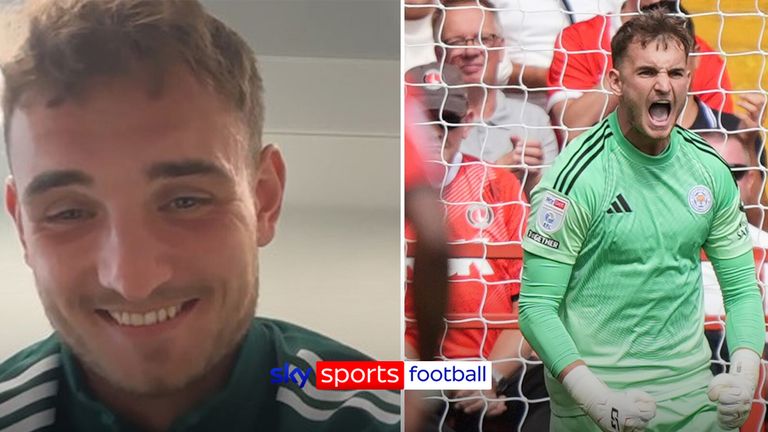 Sky Sports speaks to Leicester 'keeper over taking the No 1 role.