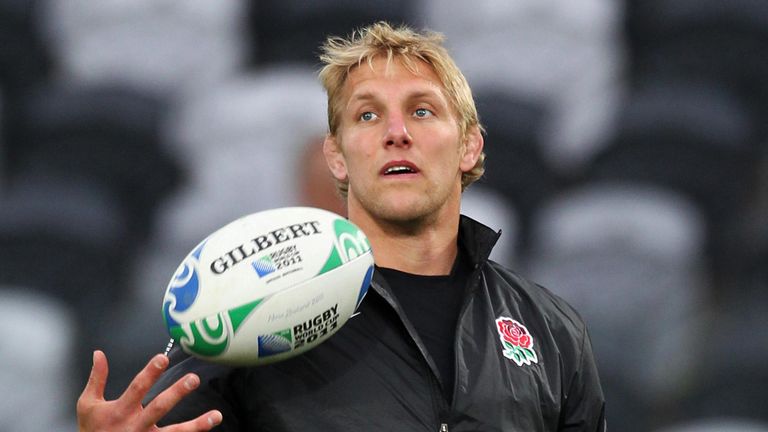 England's Lewis Moody 2011