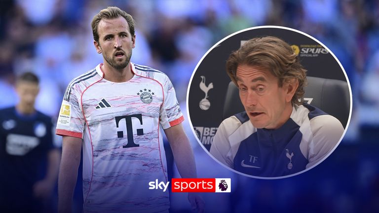 Spurs boss Thomas Frank has said he'd welcome Harry Kane back to the squad if he were to ever return.